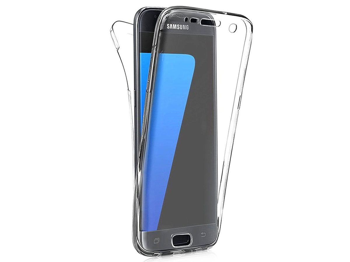 Meter Aan de overkant tragedie Samsung Galaxy S7 Edge hoesje | Crystal 360 TPU Case