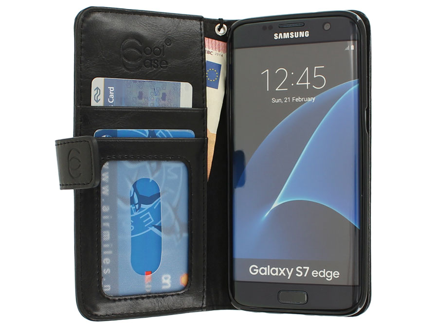 Studs Stardust Bookcase - Samsung Galaxy S7 Edge hoesje