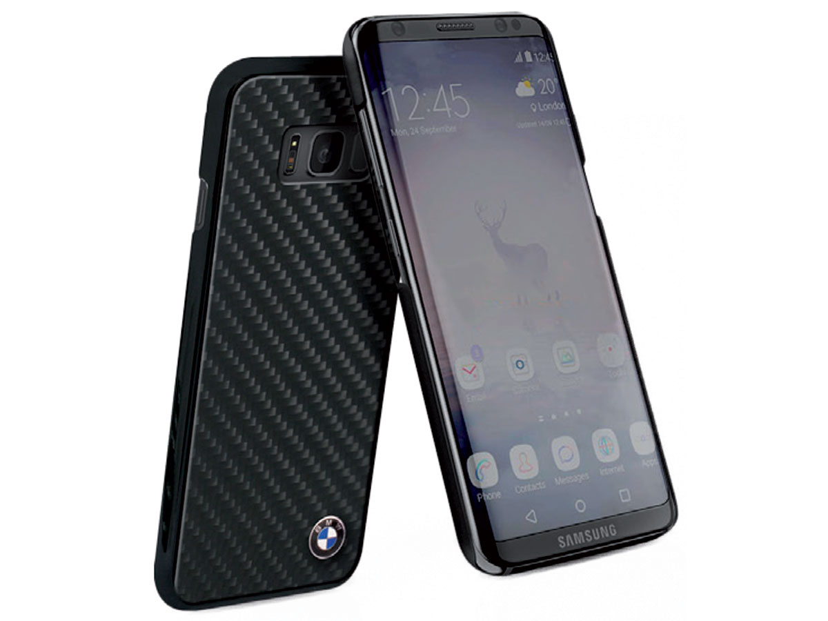 BMW Carbon Hard Case - Samsung Galaxy S8 hoesje