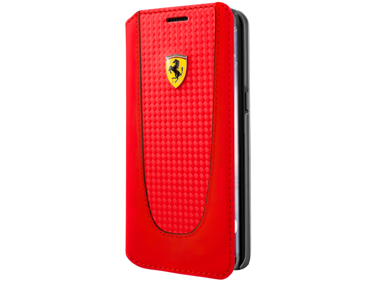 Ferrari Pit Stop Bookcase - Samsung Galaxy S8 hoesje