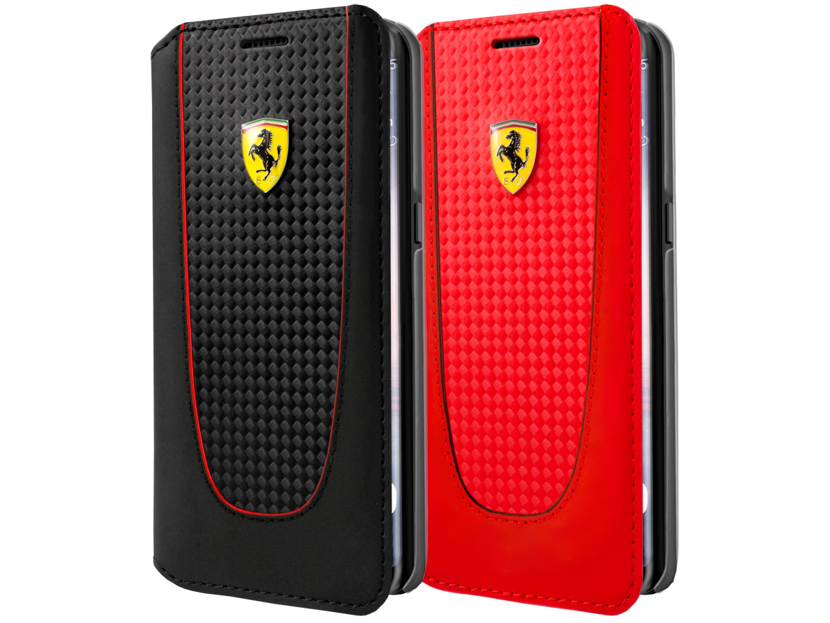 Ferrari Pit Stop Bookcase - Samsung Galaxy S8 hoesje