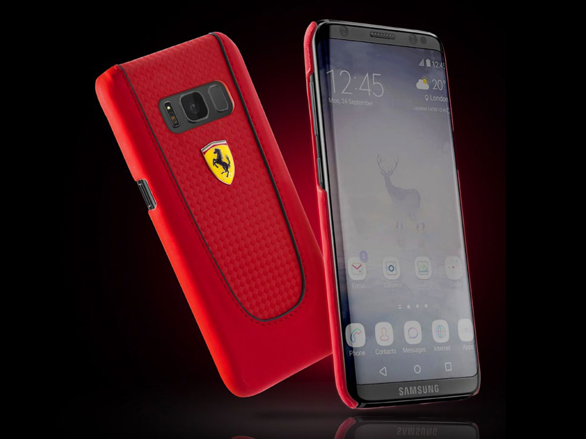 Ferrari Pit Stop Hard Case - Samsung Galaxy S8 hoesje