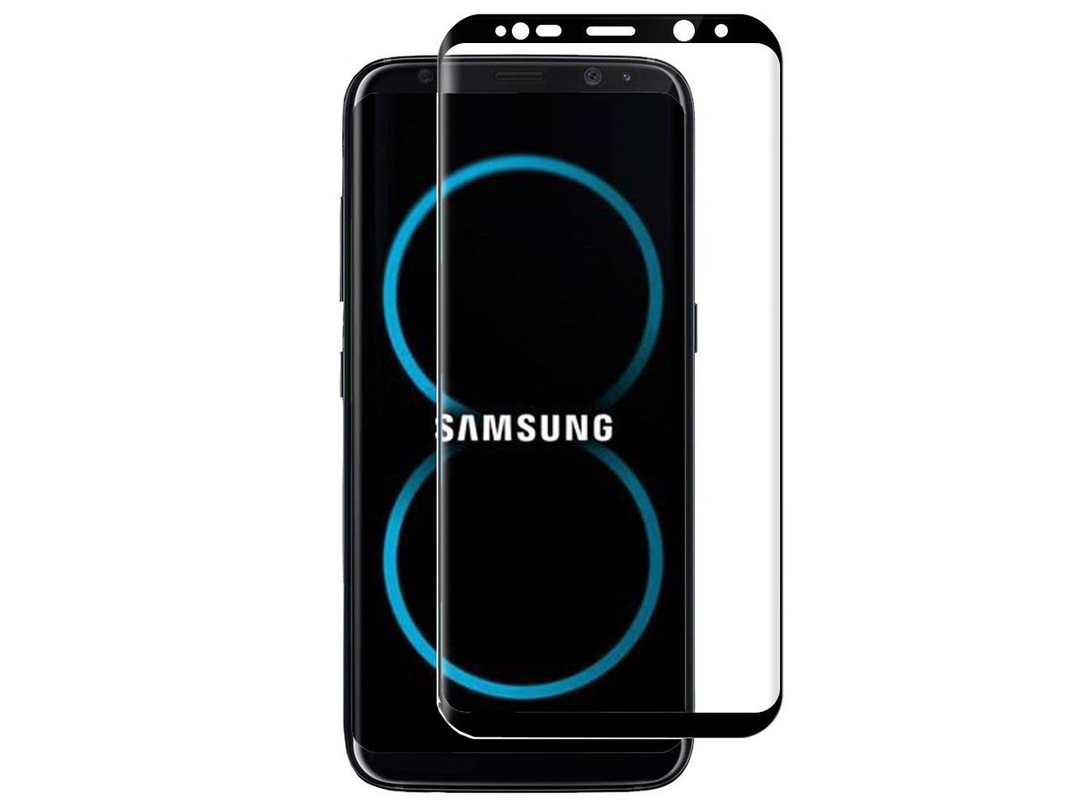 Samsung Galaxy S8 Screenprotector Curved Glass 3D
