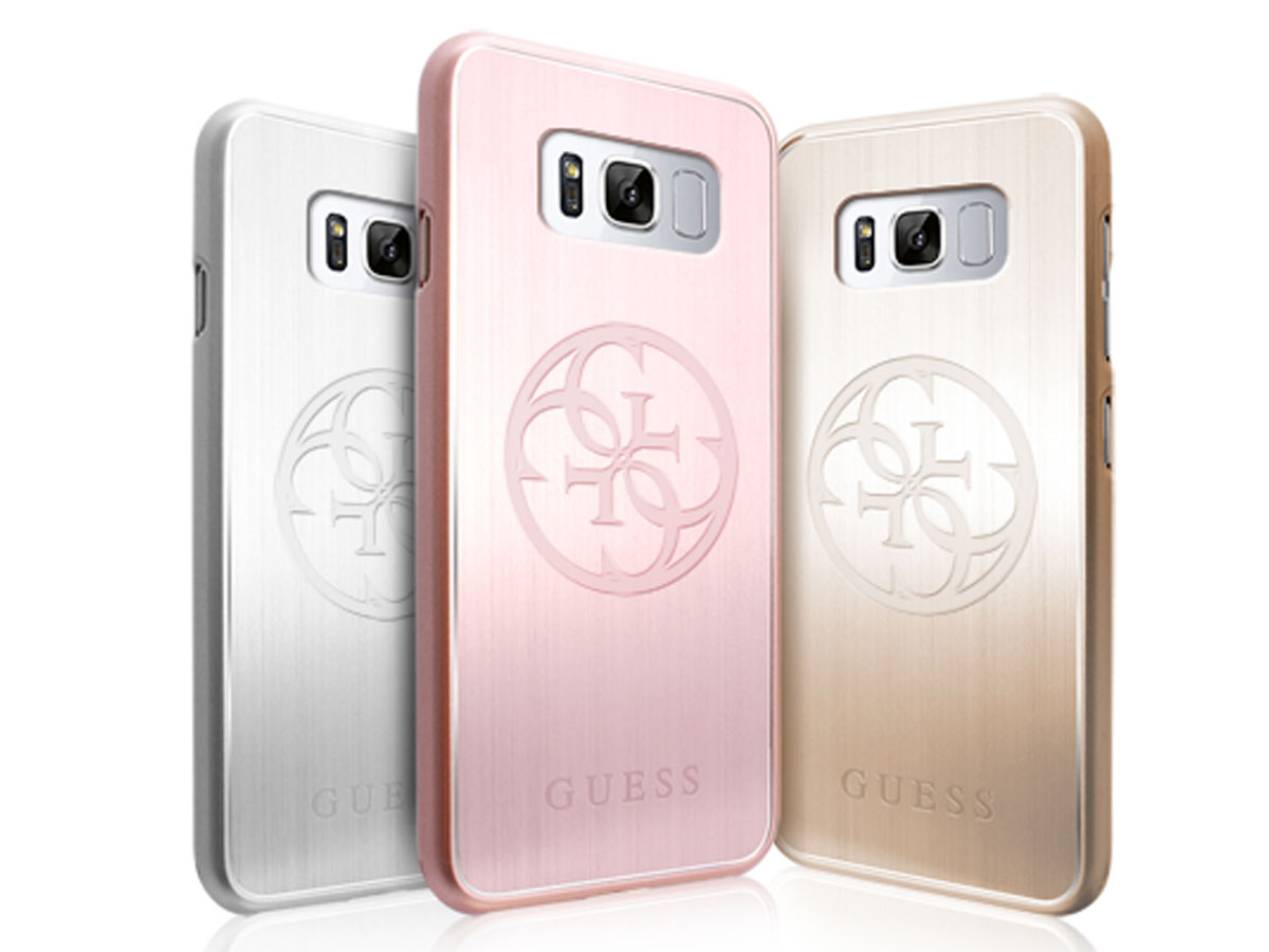 Guess Samsung Galaxy S8 hoesje | Aluminium Case