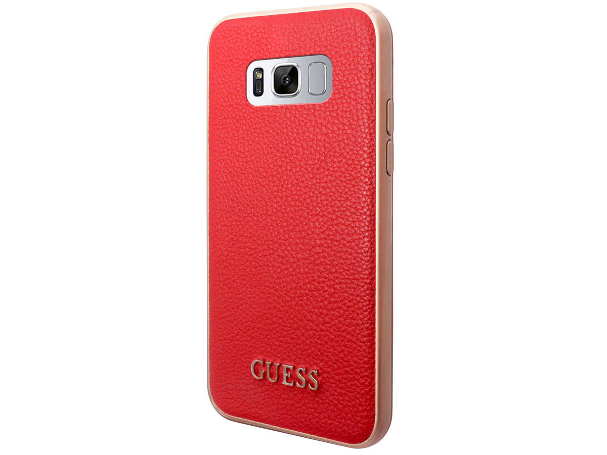 Oppervlakkig Correlaat bioscoop Guess Samsung Galaxy S8 hoesje | Iridescent Hard Case