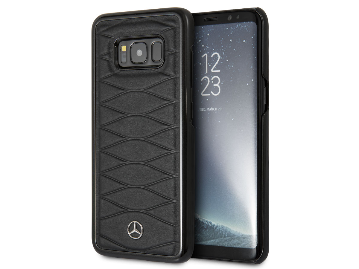 Mercedes-Benz Leren Case - Samsung Galaxy S8 hoesje