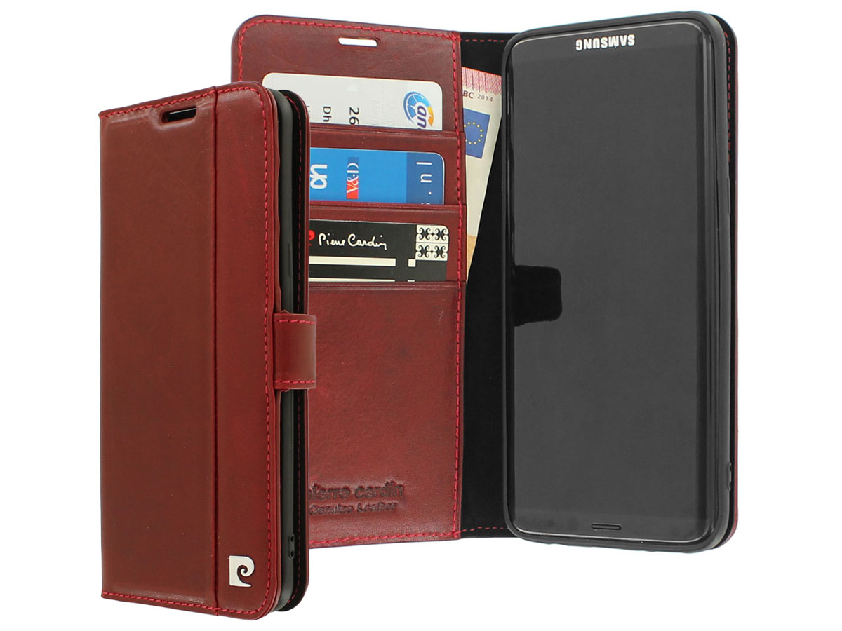 Pierre Cardin Bookcase - Samsung Galaxy S8 hoesje
