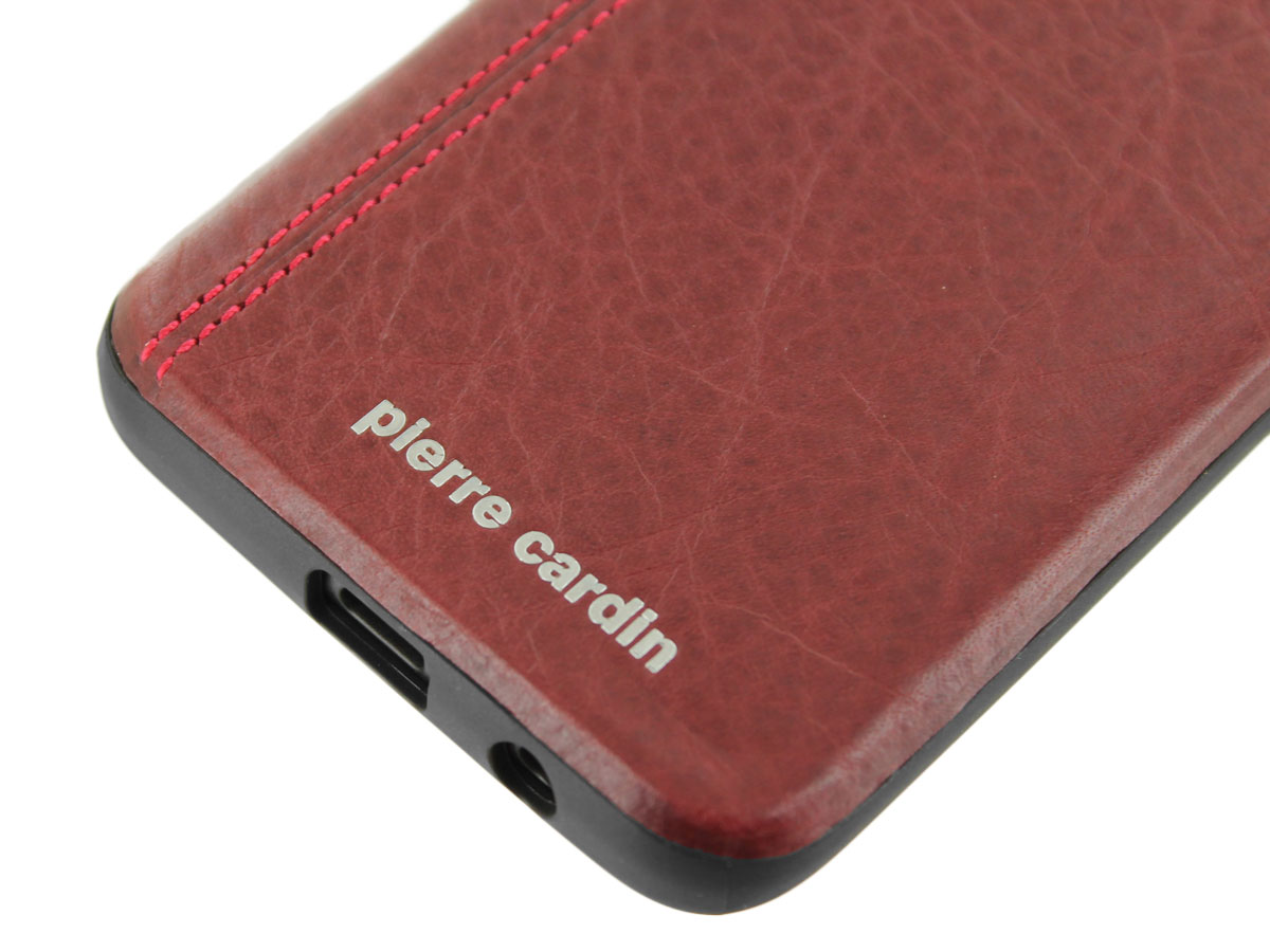 Pierre Cardin Leren Case - Samsung Galaxy S8 hoesje