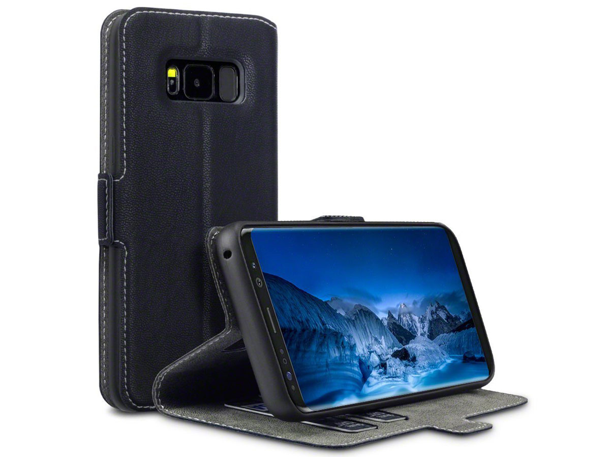 Covert UltraSlim Bookcase - Samsung Galaxy S8 hoesje