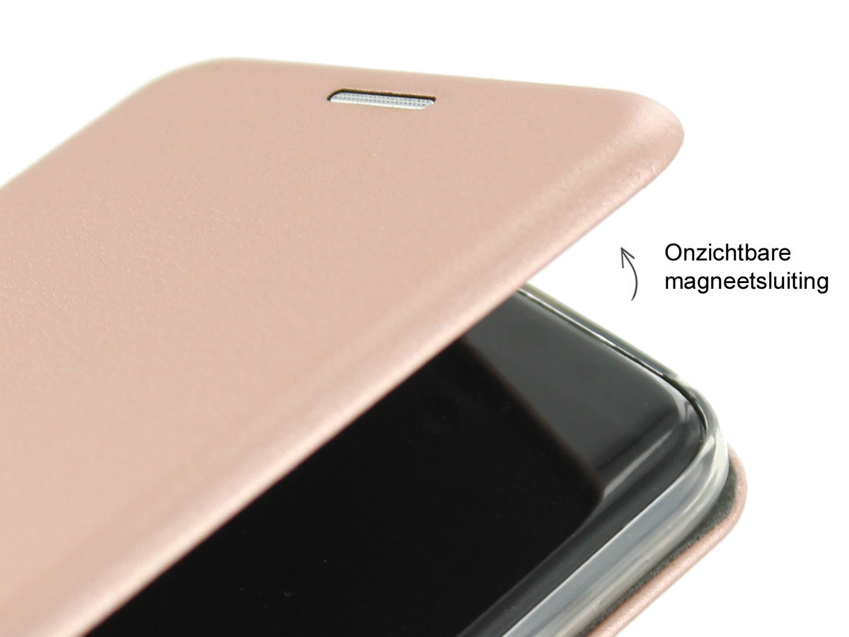 Elegance Bookcase Rosé - Samsung Galaxy S8 hoesje