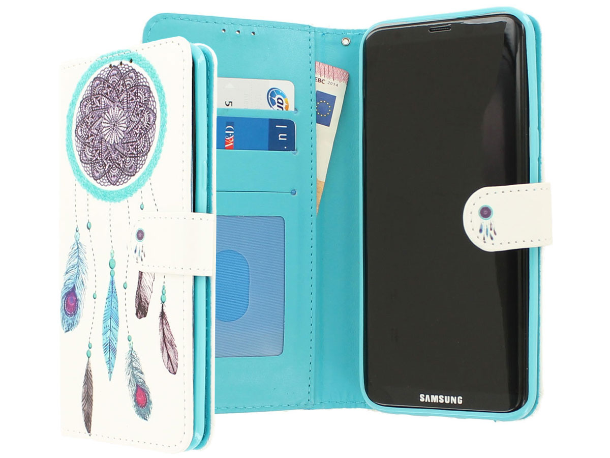 Dreamcatcher Bookcase - Samsung Galaxy S8 hoesje