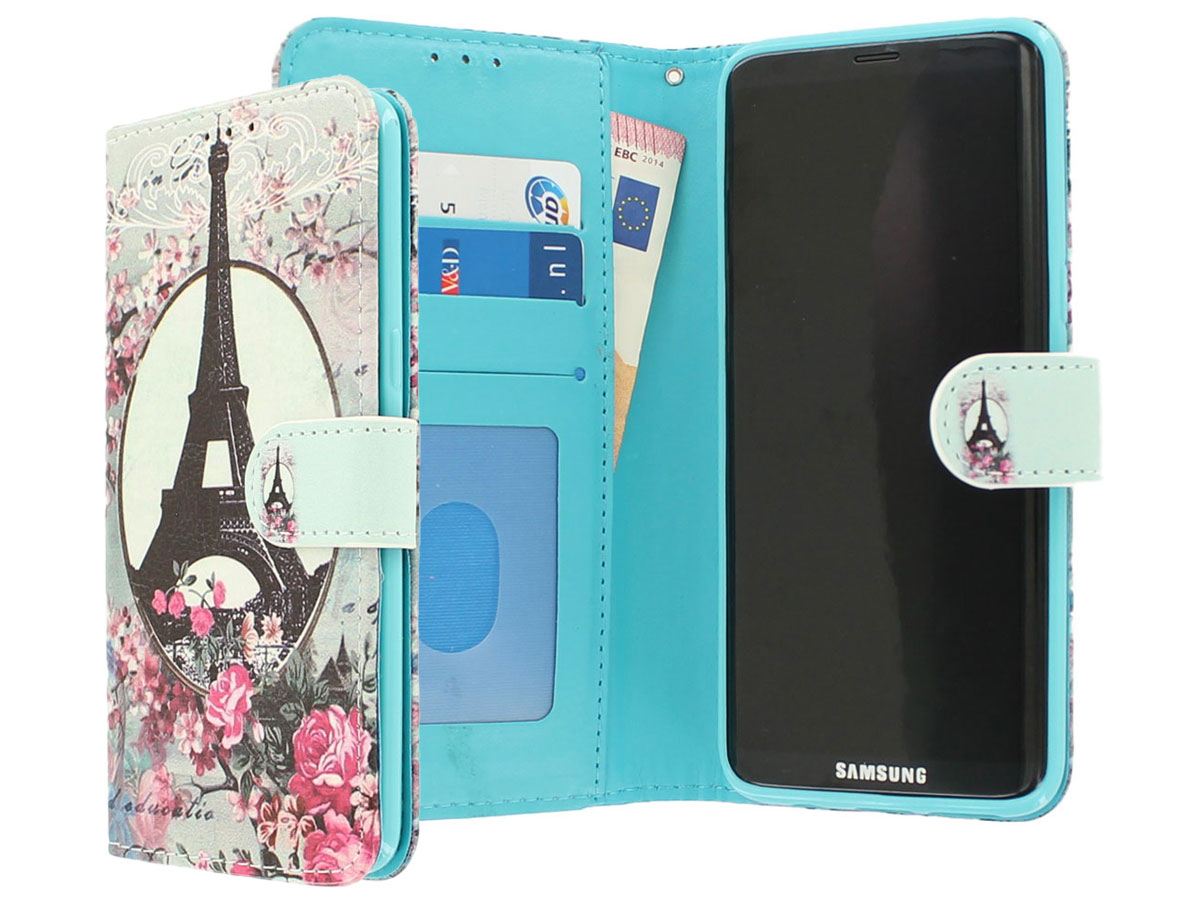 Paris Bookcase - Samsung Galaxy S8 hoesje