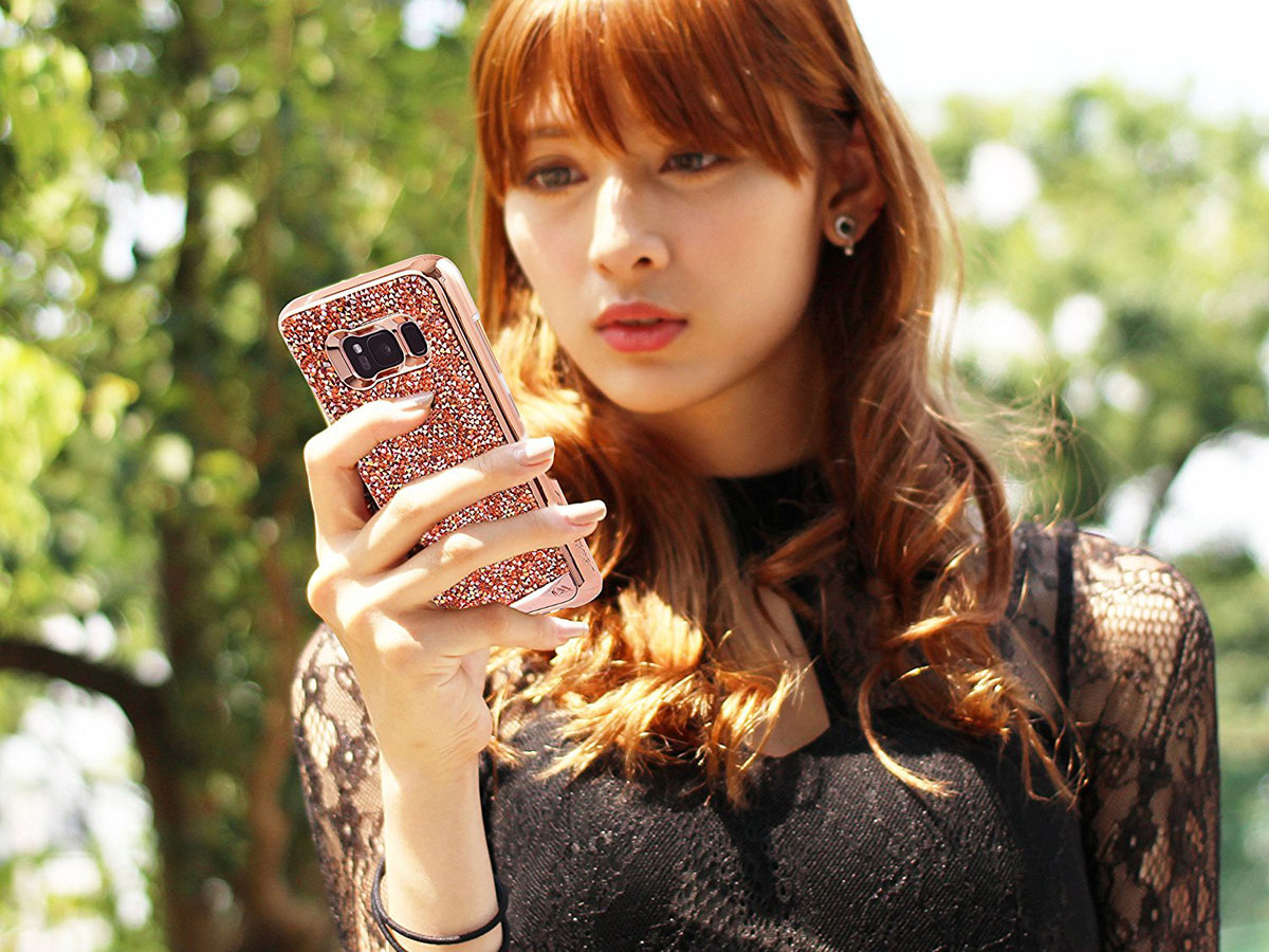 Case Mate Brilliance Rose - Samsung Galaxy S8+ Hoesje