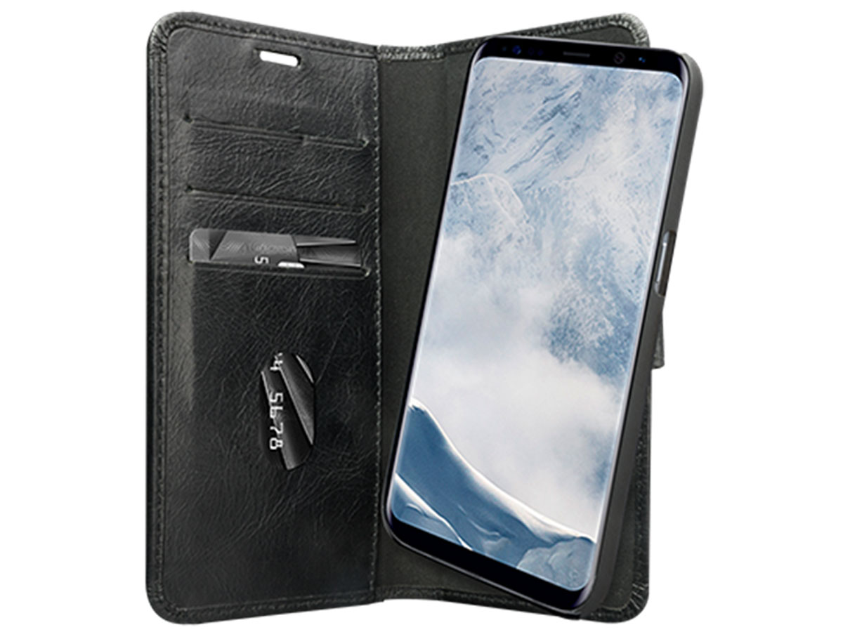Dbramante Lynge 2 in 1 Case Zwart - Galaxy S8+ hoesje