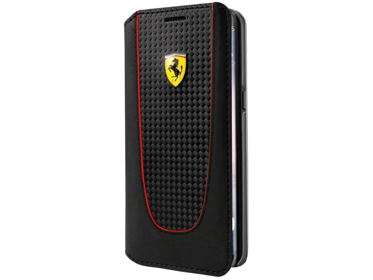 Ferrari Pit Stop Bookcase - Samsung Galaxy S8+ hoesje