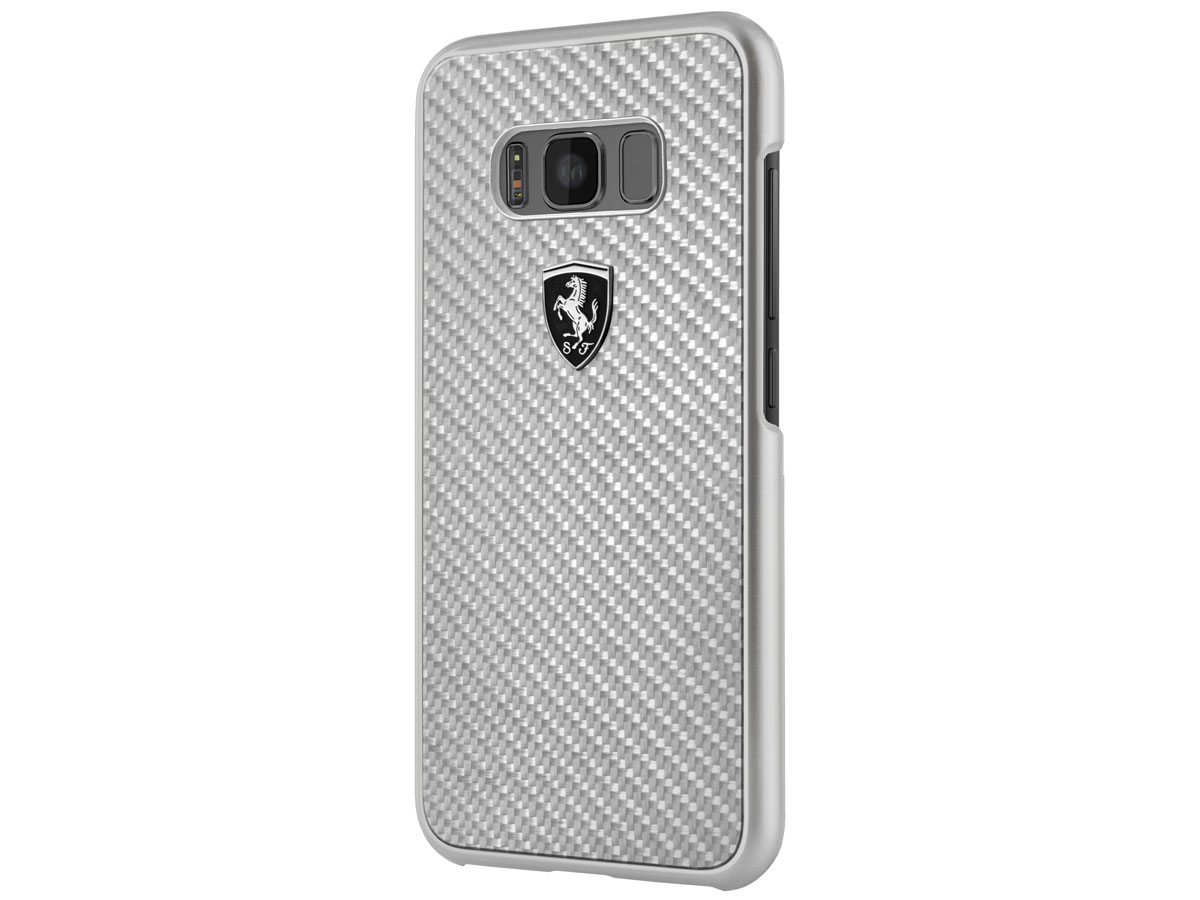 Ferrari Carbon Hard Case - Samsung Galaxy S8+ hoesje
