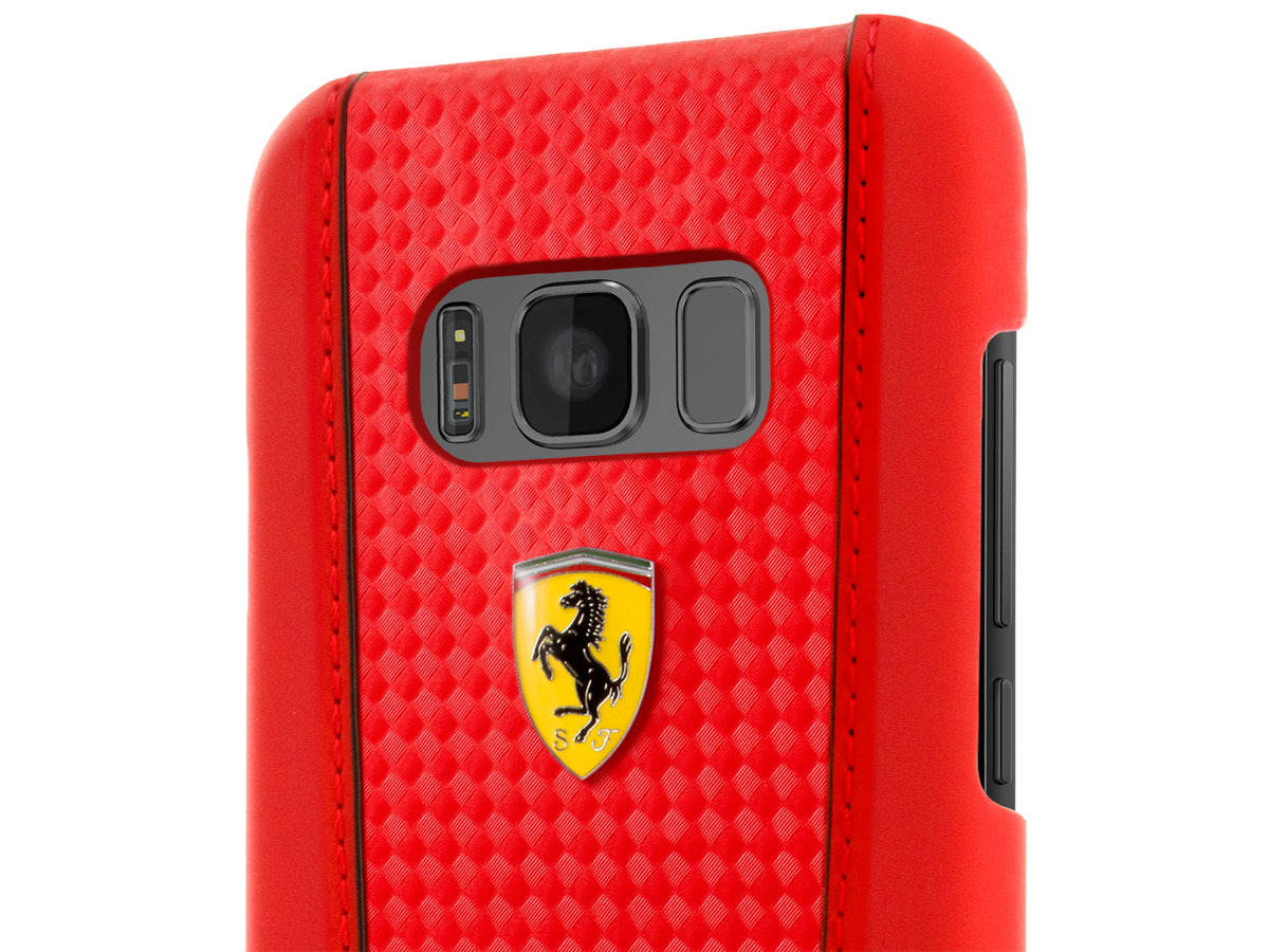 Ferrari Pit Stop Hard Case - Samsung Galaxy S8+ hoesje