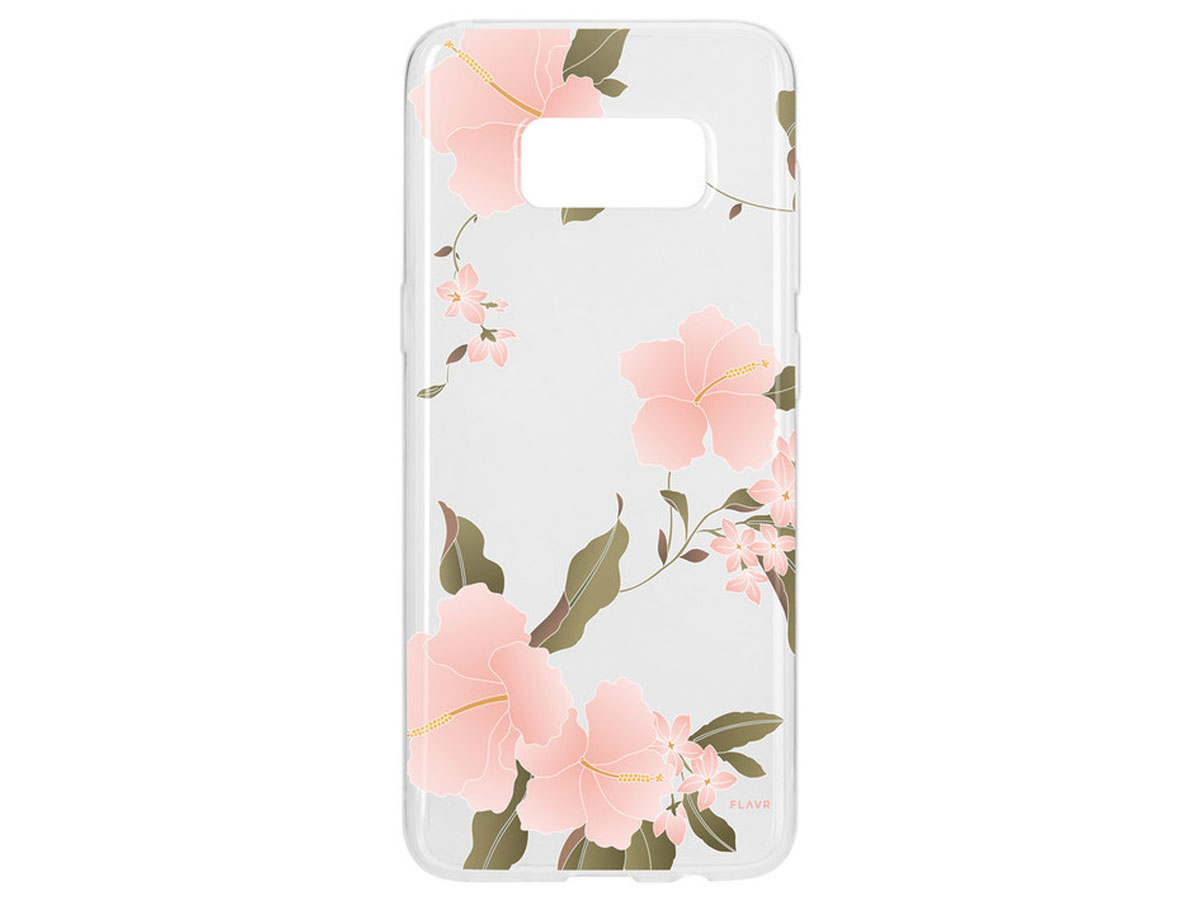 FLAVR Hibiscus Case - Samsung Galaxy S8+ hoesje