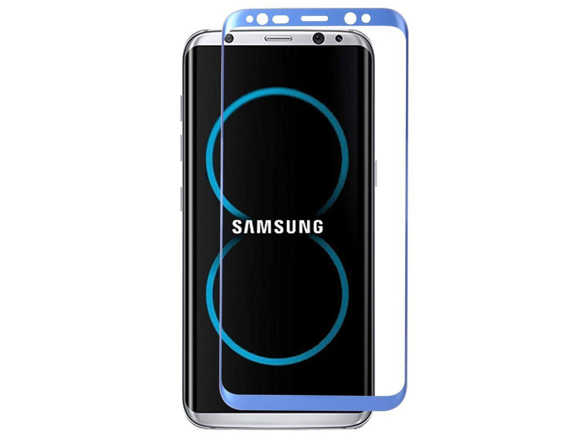 Samsung Galaxy S8+ Screenprotector Curved Glass 3D