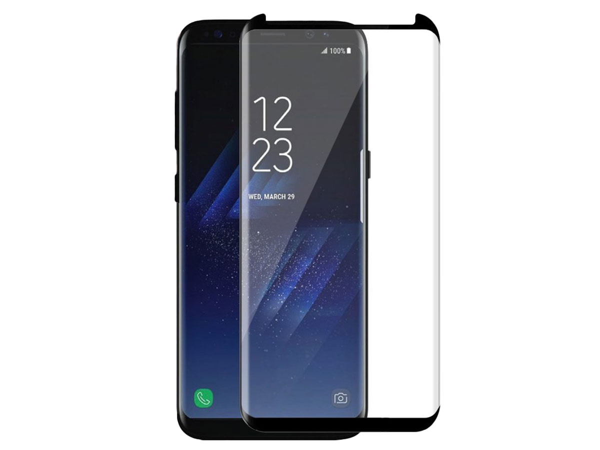 Samsung Galaxy S8+ Curved Glass Protector voor Hoesjes