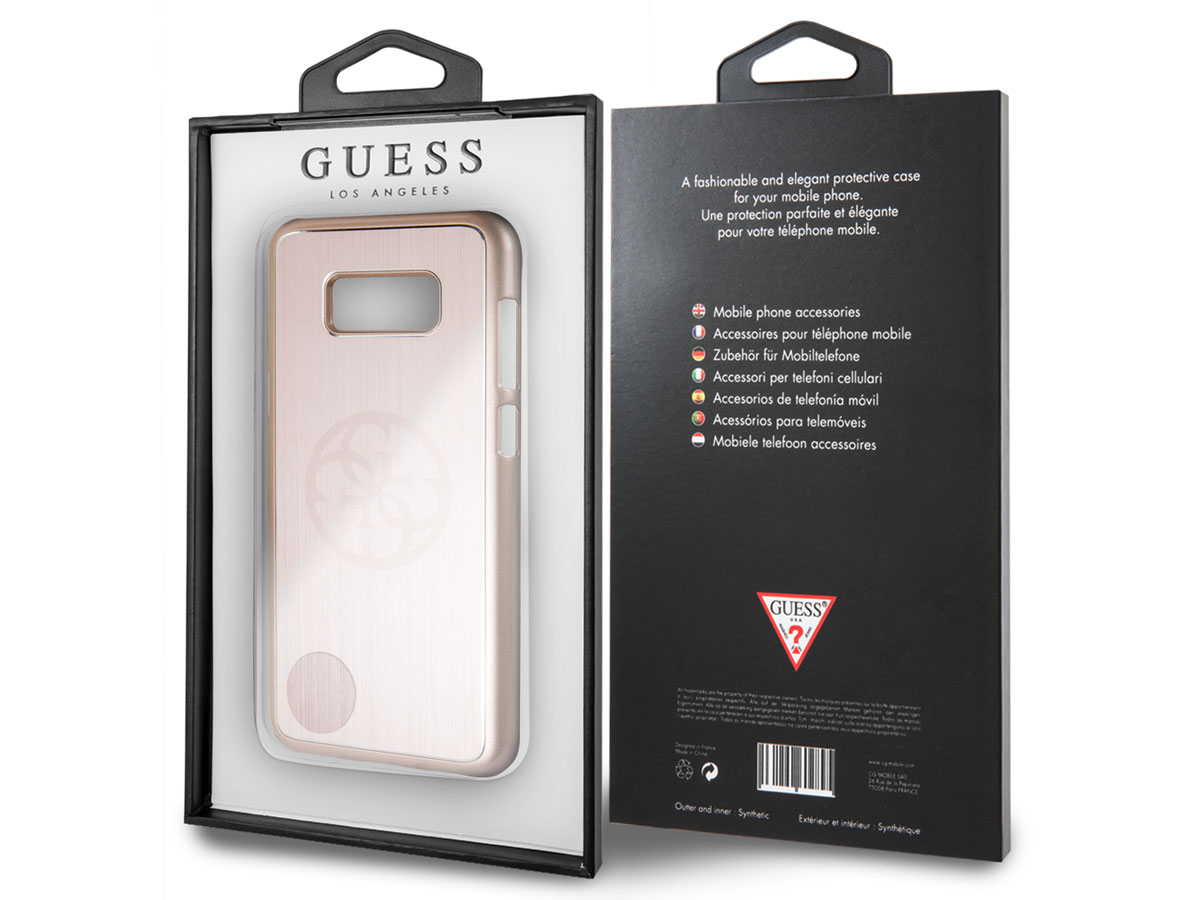 Guess Korry Aluminium Case - Samsung Galaxy S8+ hoesje