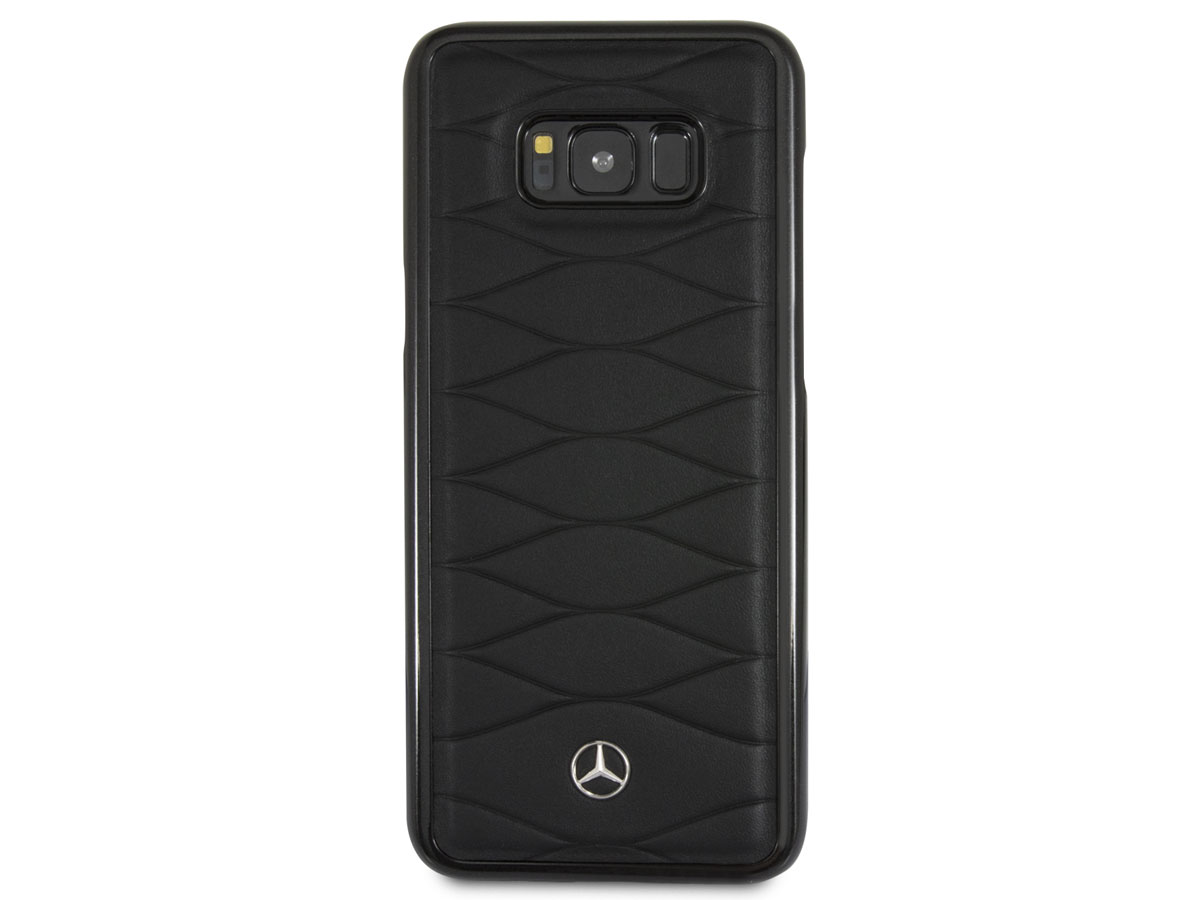 Mercedes-Benz Leren Case - Samsung Galaxy S8+ hoesje