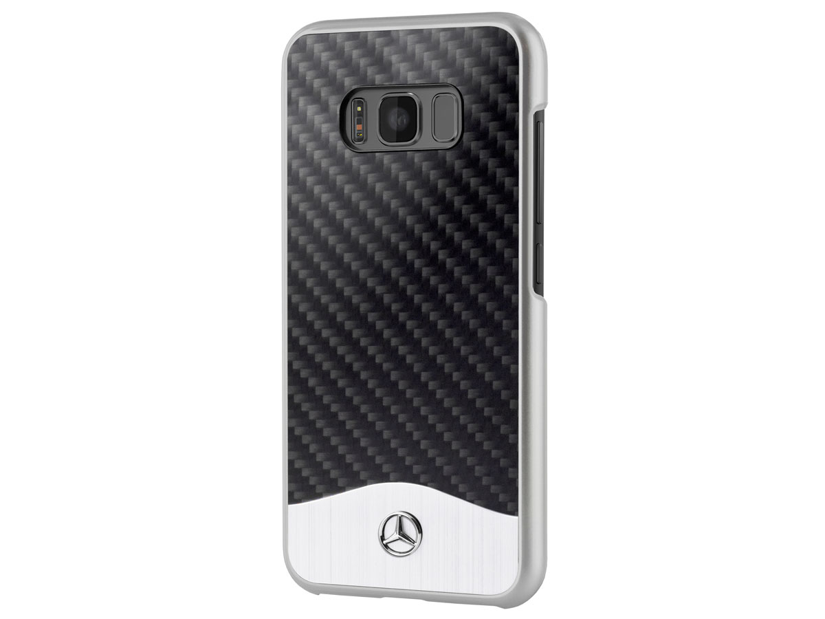 Mercedes-Benz Carbon Case - Samsung Galaxy S8+ hoesje