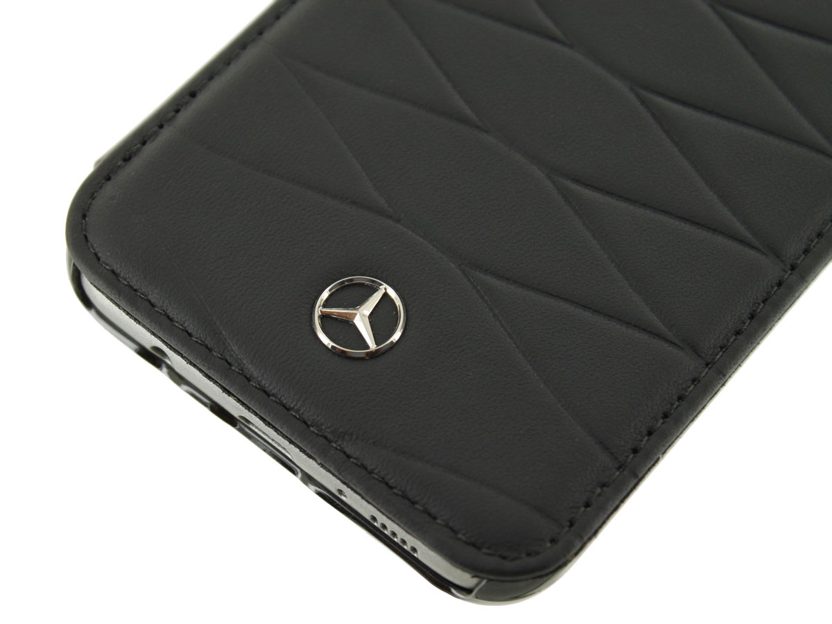 Mercedes Leren Bookcase III - Samsung Galaxy S8+ hoesje