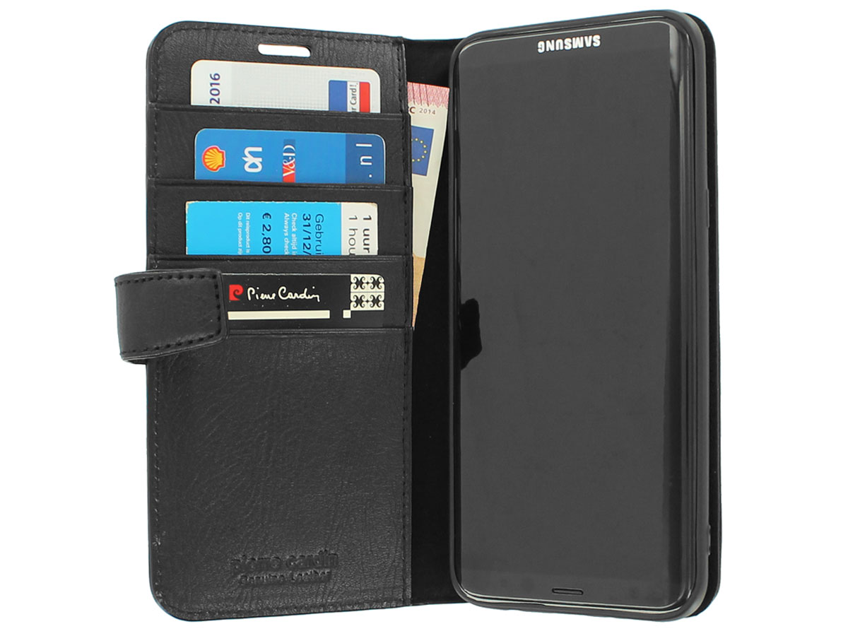 Pierre Cardin Bookcase - Samsung Galaxy S8+ hoesje