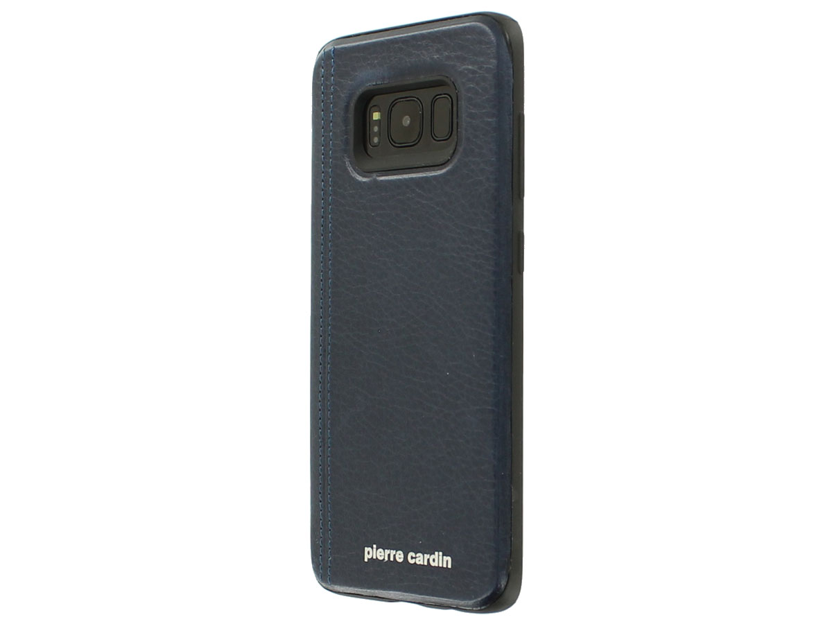 Pierre Cardin Leren Case - Samsung Galaxy S8+ hoesje