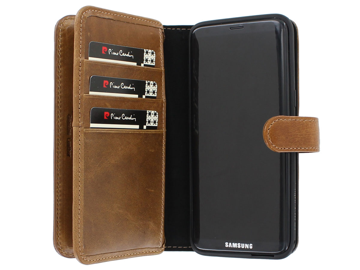 Pierre Cardin Wallet Case - Samsung Galaxy S8+ hoesje