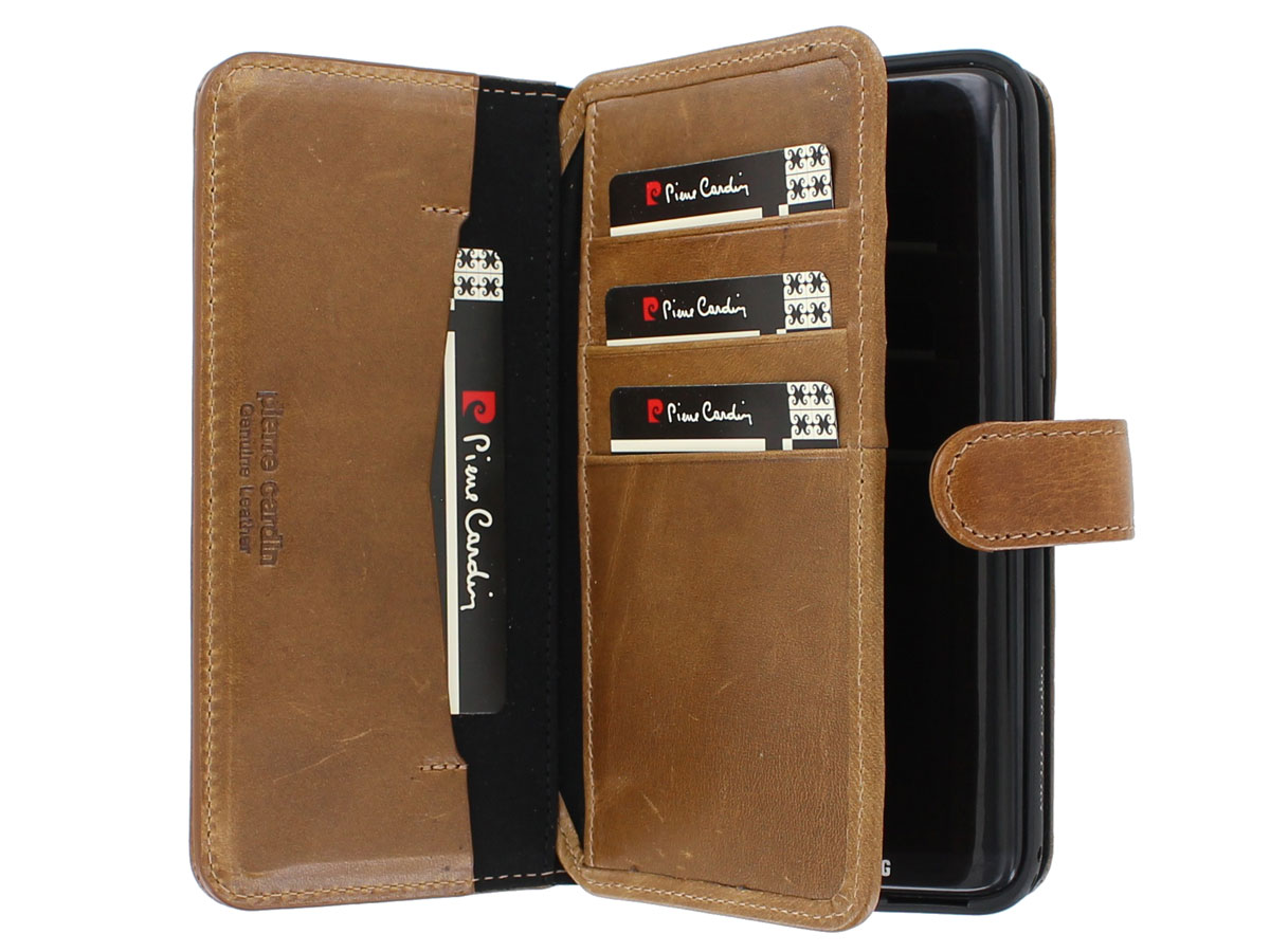 Pierre Cardin Wallet Case - Samsung Galaxy S8+ hoesje