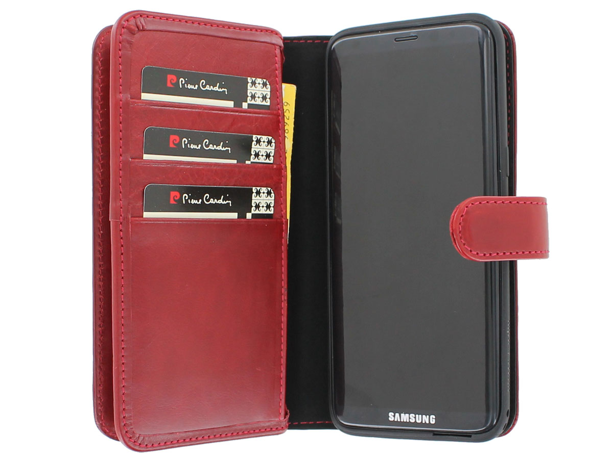 Pierre Cardin Wallet Case - Samsung Galaxy S8+ hoesje