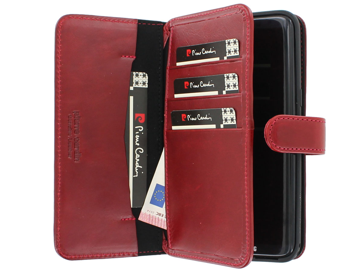 Pierre Cardin Wallet Case - Samsung Galaxy S8+ hoesje