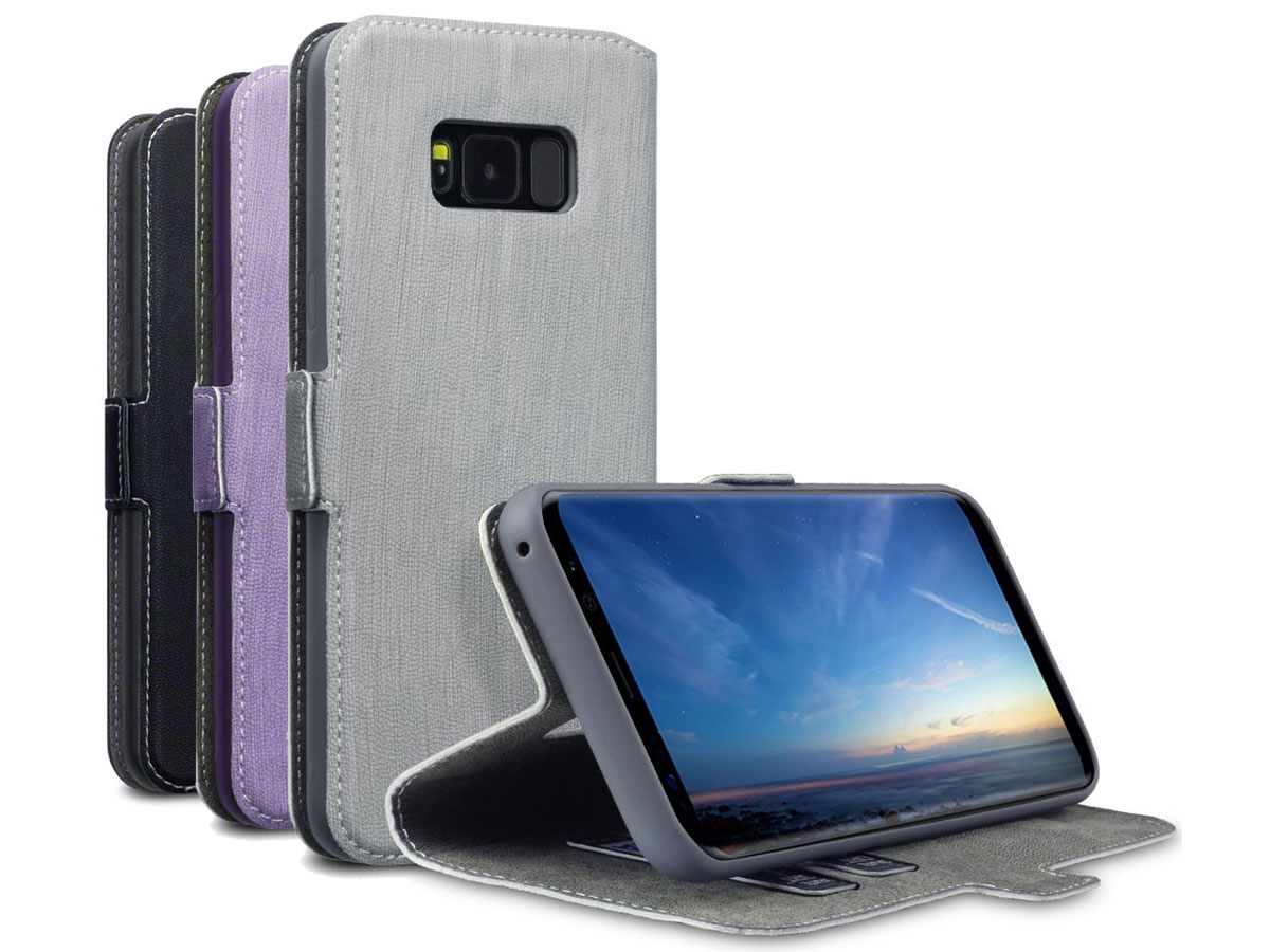 Covert UltraSlim Bookcase - Samsung Galaxy S8+ hoesje