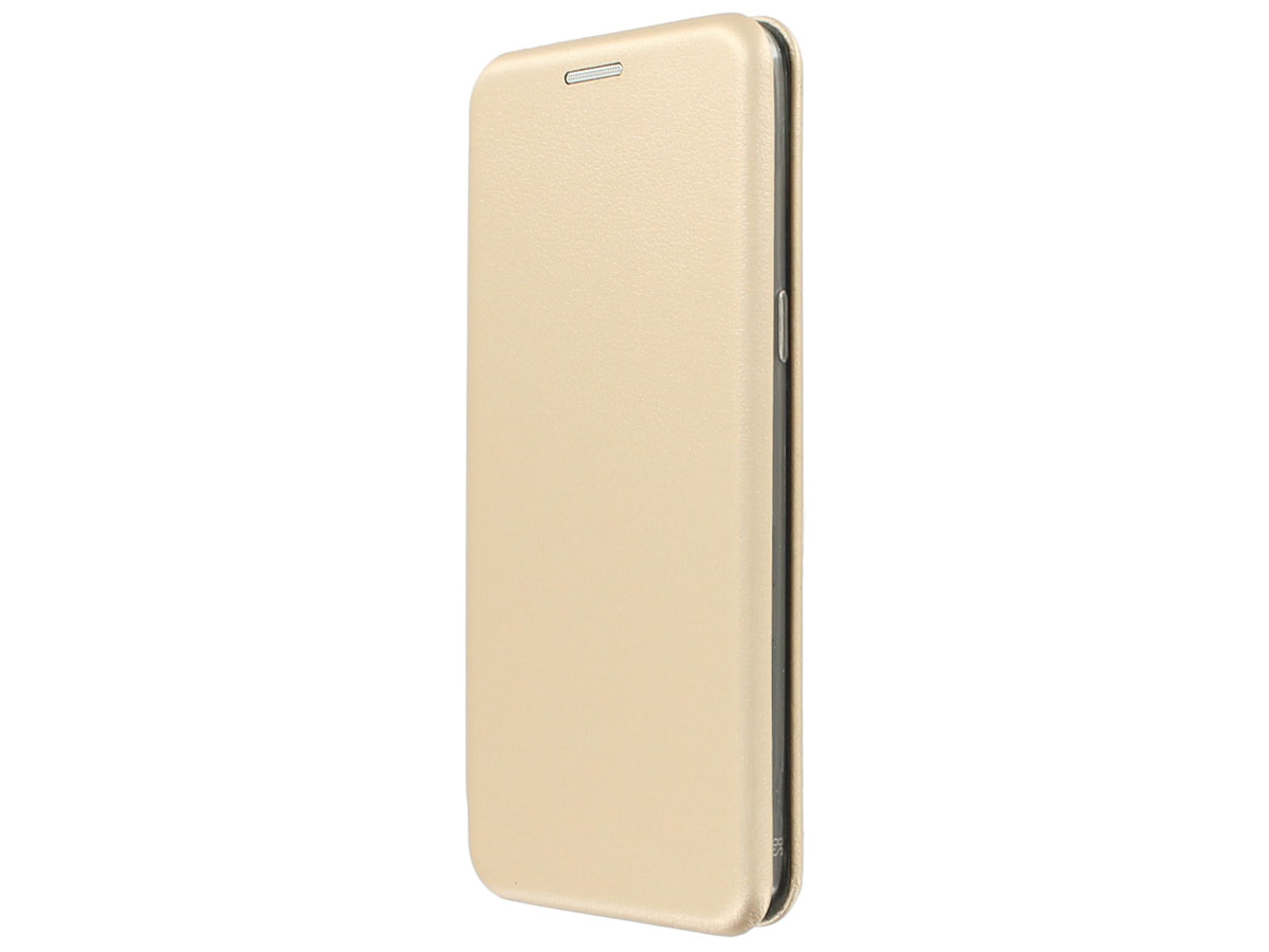 Elegance Bookcase Goud - Samsung Galaxy S8+ hoesje
