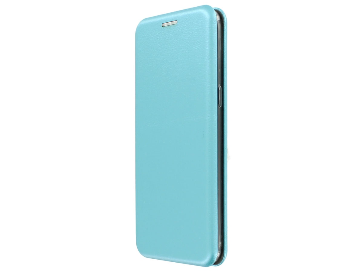 Elegance Bookcase Turquoise - Samsung Galaxy S8+ hoesje