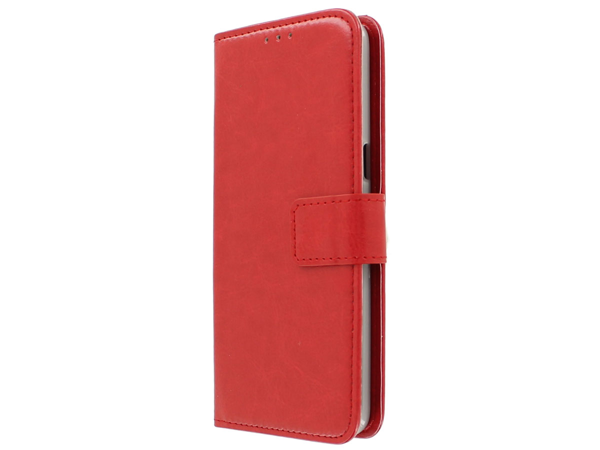 Bookcase Rood - Samsung Galaxy S8+ hoesje