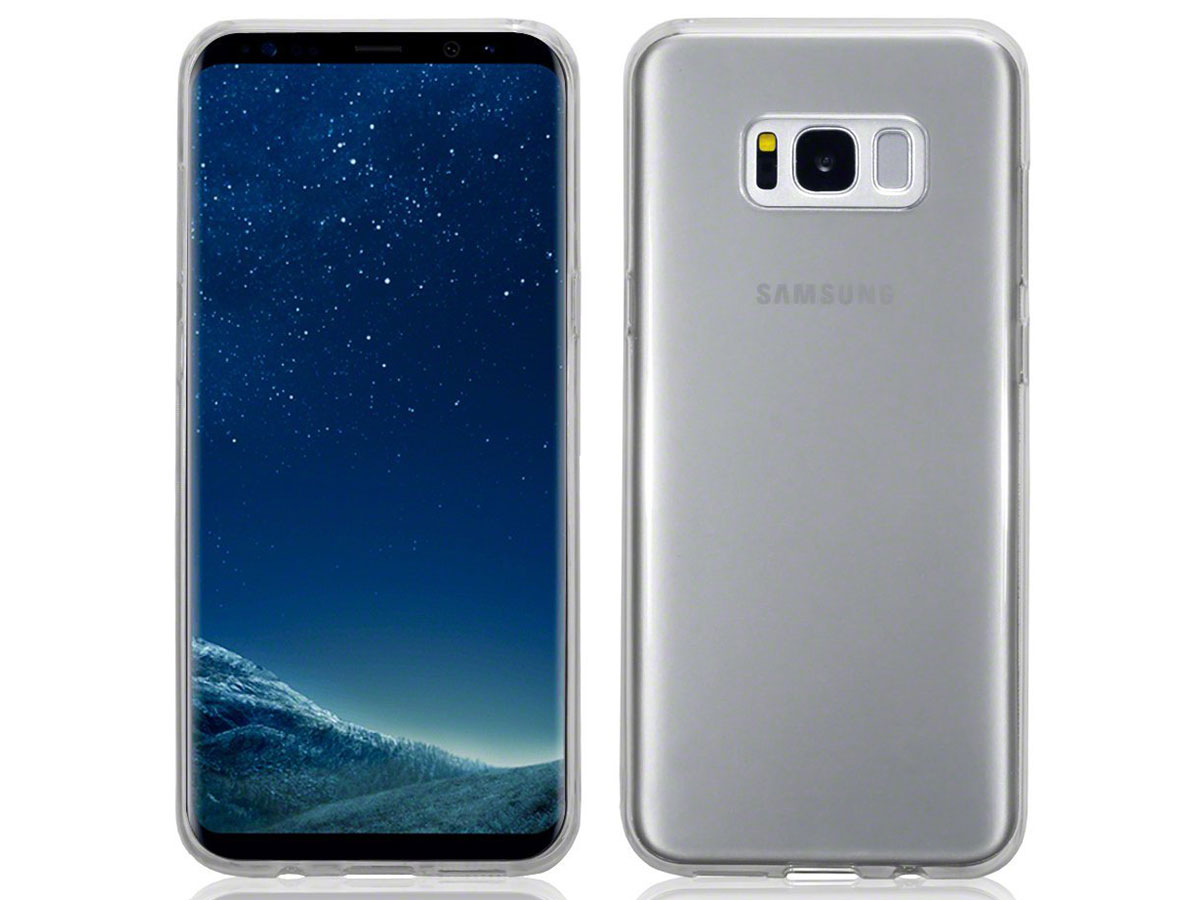 Etna zijde thee Transparant Samsung Galaxy S8+ hoesje | TPU Skin Case