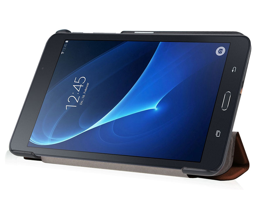 Samsung Galaxy Tab A 2016 7.0 hoesje - Smart Case Bruin