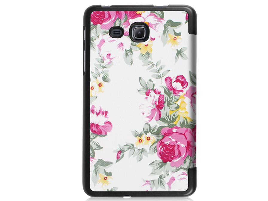 Samsung Galaxy Tab A 2016 7.0 hoesje Flowers Smart Case