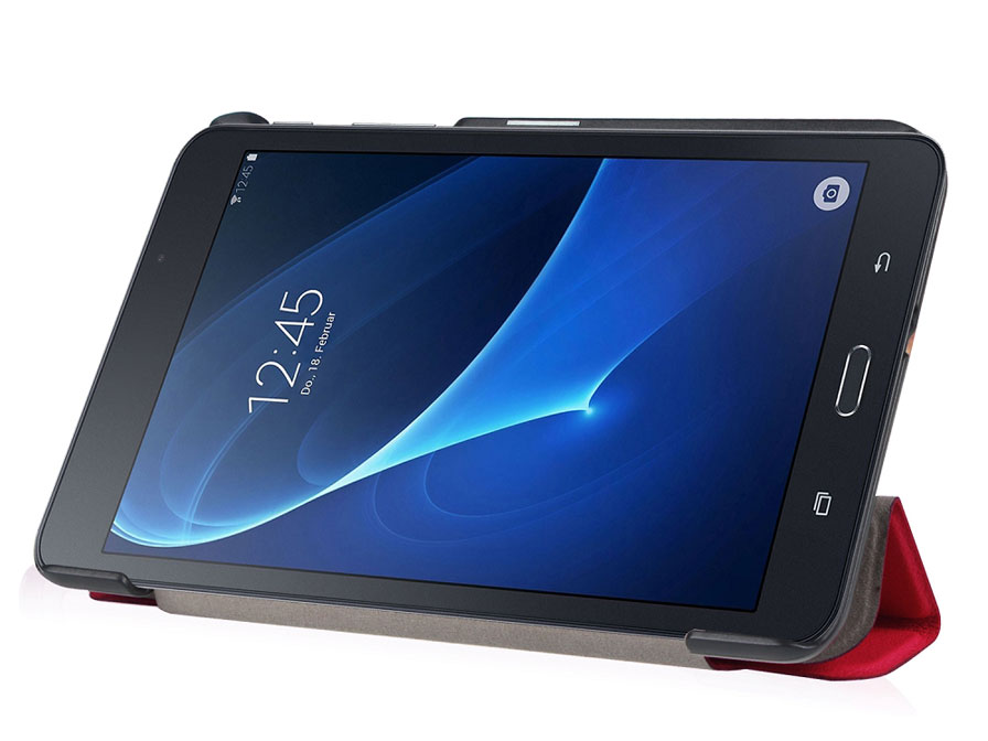 Samsung Galaxy Tab A 2016 7.0 hoesje - Smart Case Rood