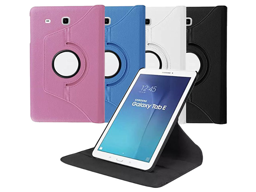 Swivel Stand Case - Samsung Galaxy Tab E 9.6 Hoesje