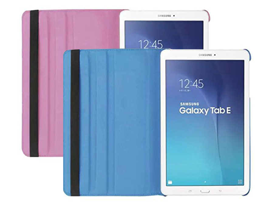 Swivel Stand Case - Samsung Galaxy Tab E 9.6 Hoesje