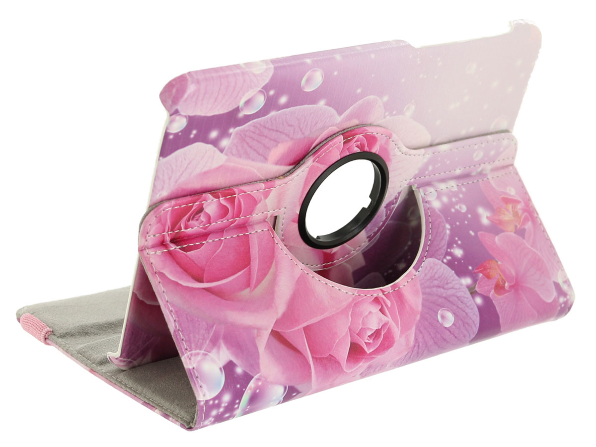 Roses Stand Case - Samsung Galaxy Tab S2 8.0 Hoesje