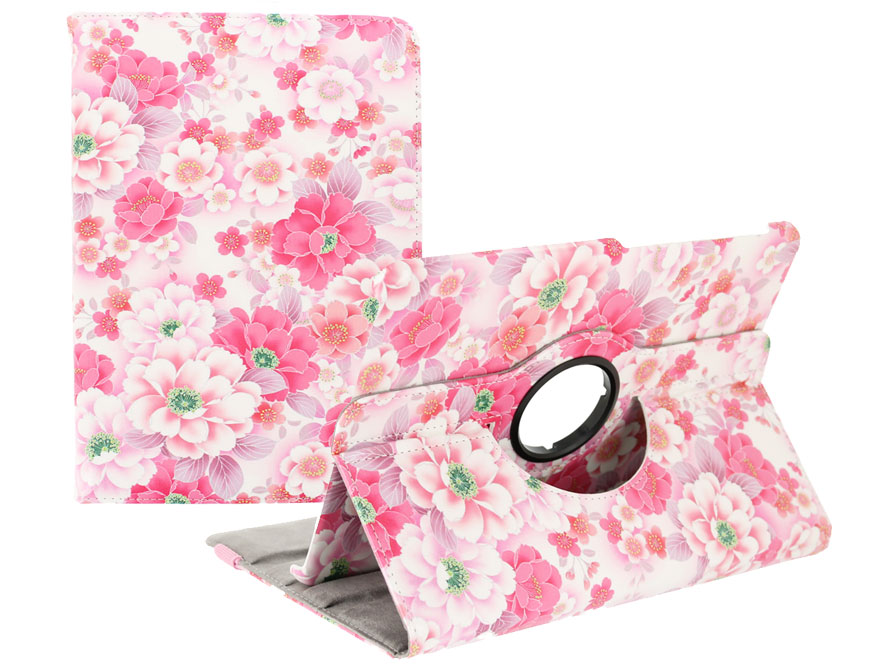 Floral Stand Case - Samsung Galaxy Tab S2 9.7 Hoesje