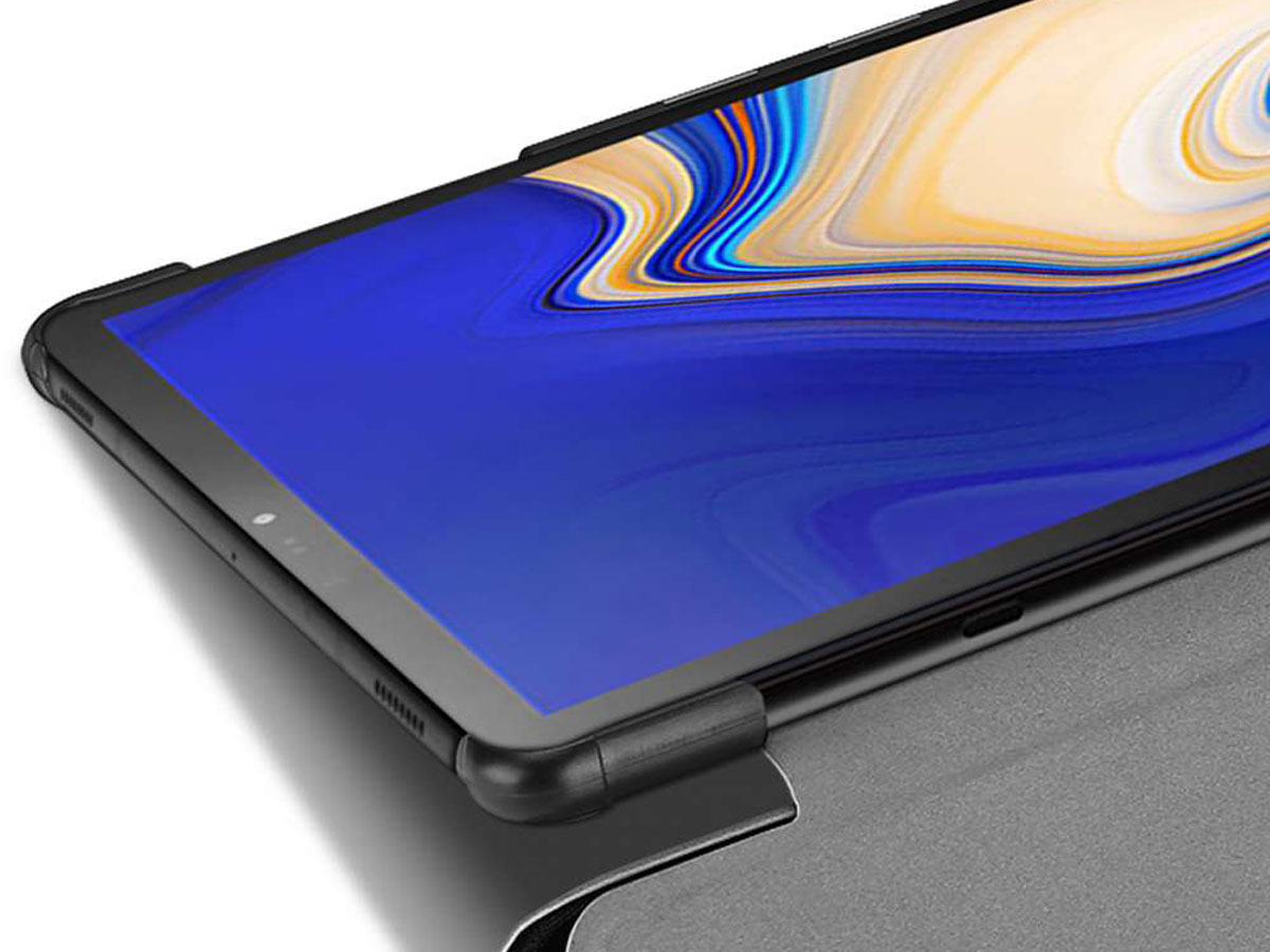 Dux Ducis Trifold Case Zwart - Galaxy Tab S4 hoesje