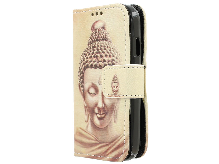 Boeddha Book Case - Samsung Galaxy Young 2 Hoesje
