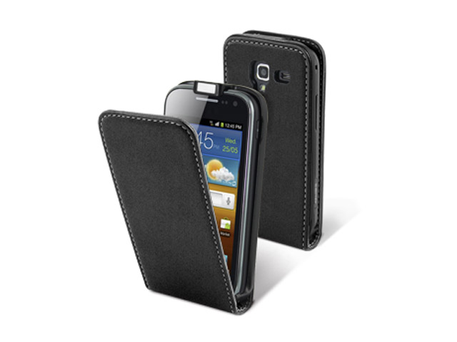 Muvit Slim Elegant Kunstleren Flip Case Samsung Galaxy Ace 2 (i8160)