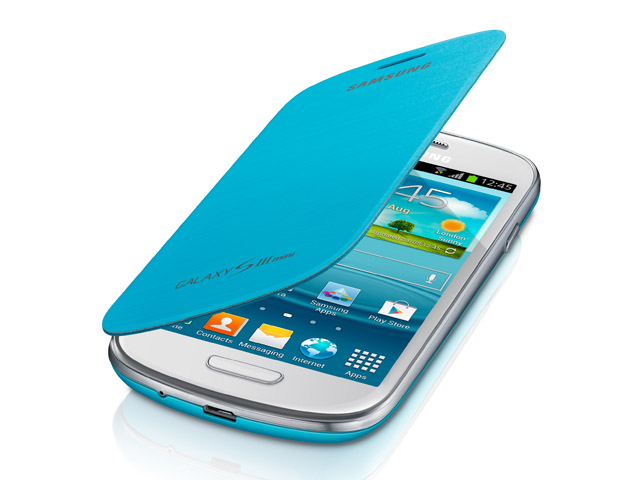 Praten tegen Kwade trouw Geval Samsung Galaxy S3 Mini Flip Cover Case Hoesje